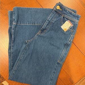 Free People High Waist Wide Leg Jeans